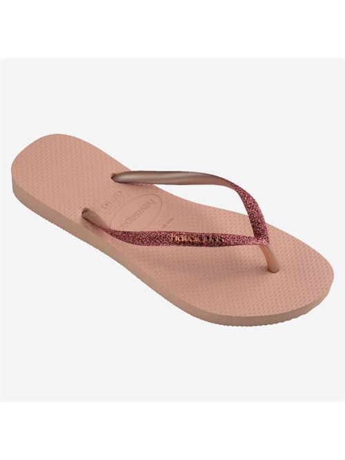 Infradito donna colore Rose HAVAIANAS | SLIM GLITTER IIBALLET ROSE